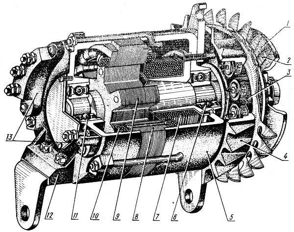 Схема генератора мтз 80